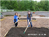 Two Girls at Community Garden